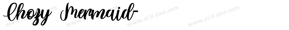 Chozy Mermaid字体转换